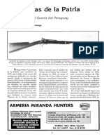 Las Armas de La Patria 1865-1870