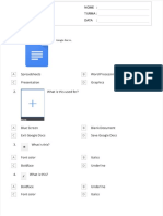 Google Docs Icones