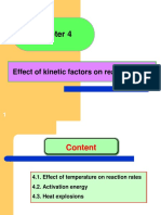 Chapter 4. Effect of Kinetic Factors On Reaction Rates