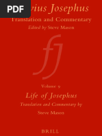 Flavius Josephus - Life of Josephus (Trans. Mason) (Brill, 2001)