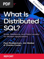 Oreilly Report What Is Distributed SQL