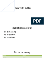 1.noun With Suffix