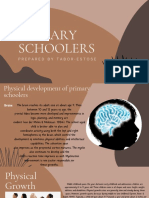 PRIMARY SCHOOLERS' PHYSICAL, COGNITIVE AND SOCIO-EMOTIONAL DEVELOPMENT