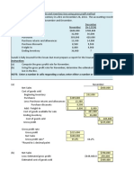 P6-10A Compute Gross Profit Rate and Inventory Loss Using Gross Profit Method