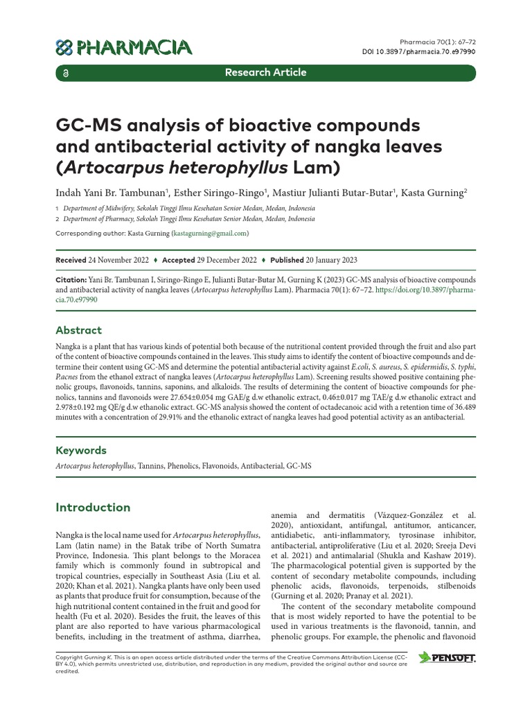 PHAR Article 97990 en 1 | PDF | Polyphenol | Phenolic Content In Wine