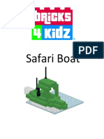 Safari Boat Color Kit A Model Plan PDF