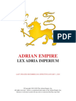 LAW 02 - Lex Adria Imperium