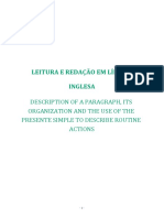 Leitura e Redação em Língua Inglesa - Aula 3