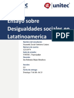 Ensayo Sobre Desigualdad Social Latam