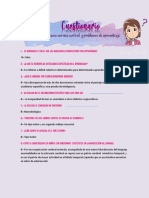 Cuestionario Neuropsicologia