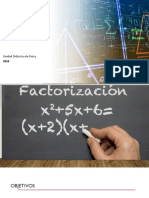 MATEMÁTICA BÁSICA Factorización y Sistema de Ecuaciones