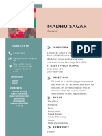 Madhu Sagar: Student