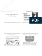 Cloud Computing Survey on Data Center Traffic Engineering