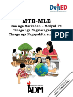 MTB2 Q1 Mod17 Tinaga Nga Nagalaragway Kag Tinaga Nga Nagapakita Sang Hulag V1