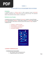 Lecture 1 - Fundamentals of Distributed System