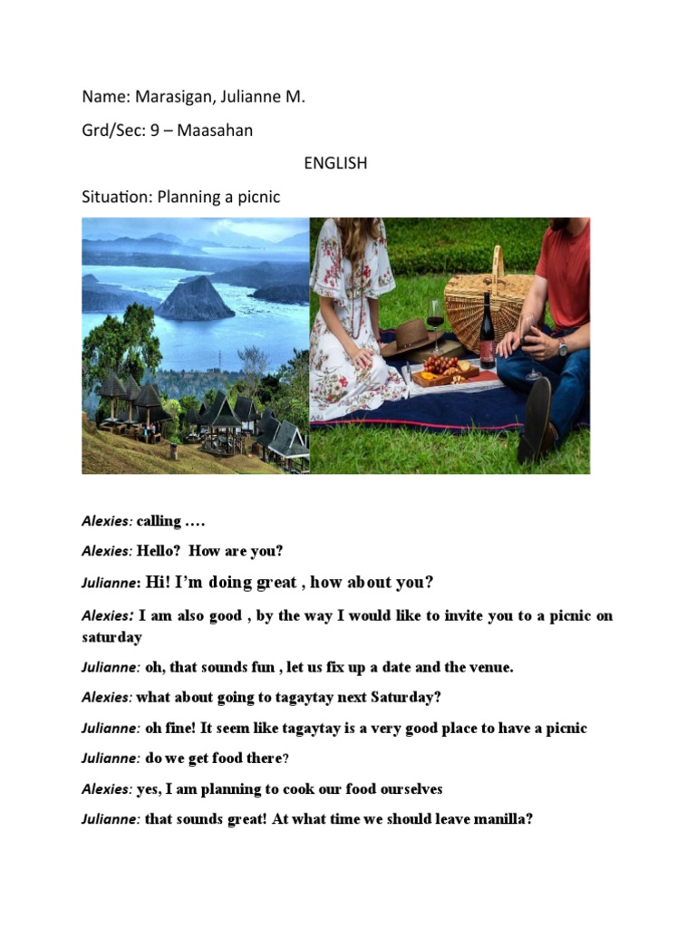 English Picnic PDF