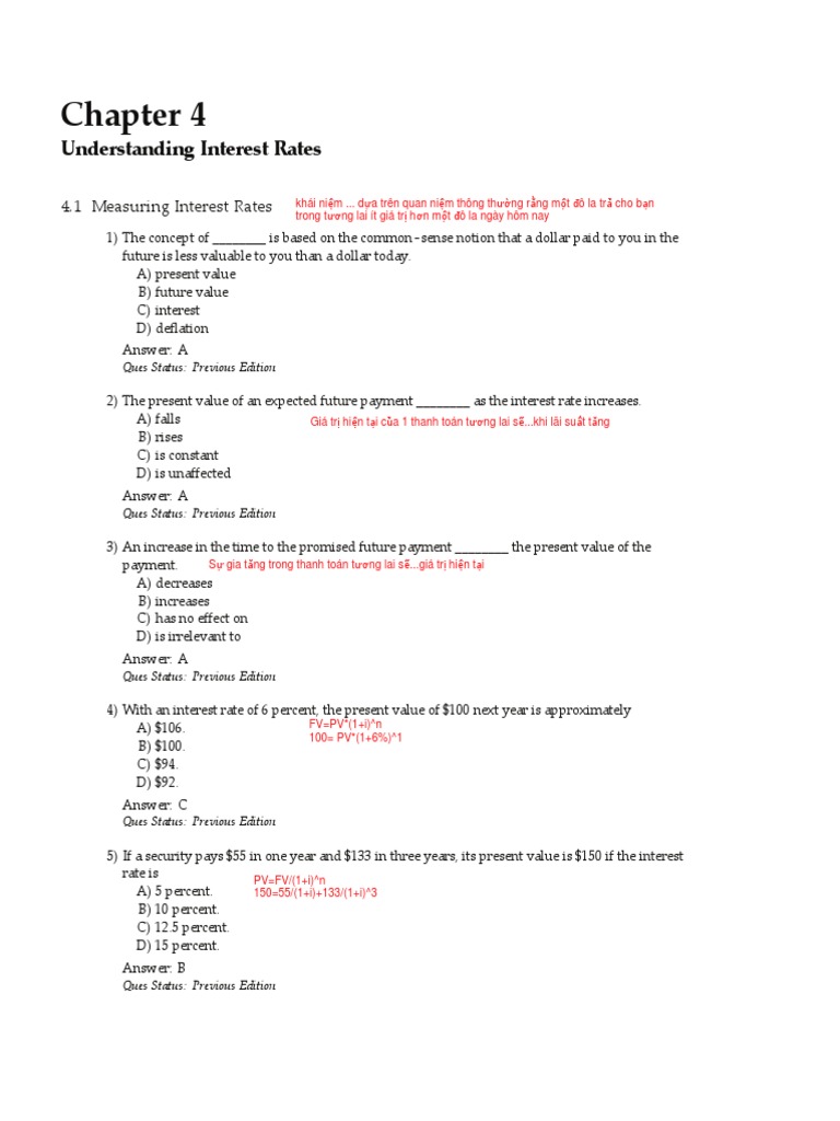 Understanding Interest Rates and Bonds | PDF | Bonds (Finance) | Yield ...