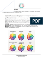 Color Schemes Cheat Sheet