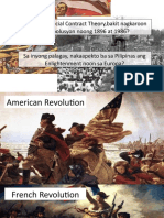 American and French Revolution