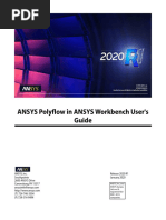 ANSYS Polyflow in ANSYS Workbench Users Guide