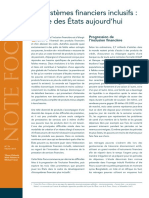 CGAP Focus Note Financially Inclusive Ecosystems The Roles of Government Today Feb 2012 French