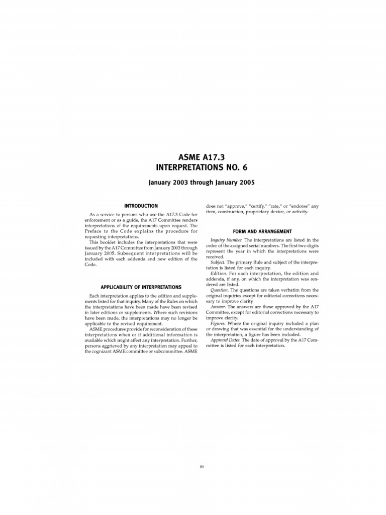 Asme a17 3 interpretacion de ascensores pdf elevator escalator