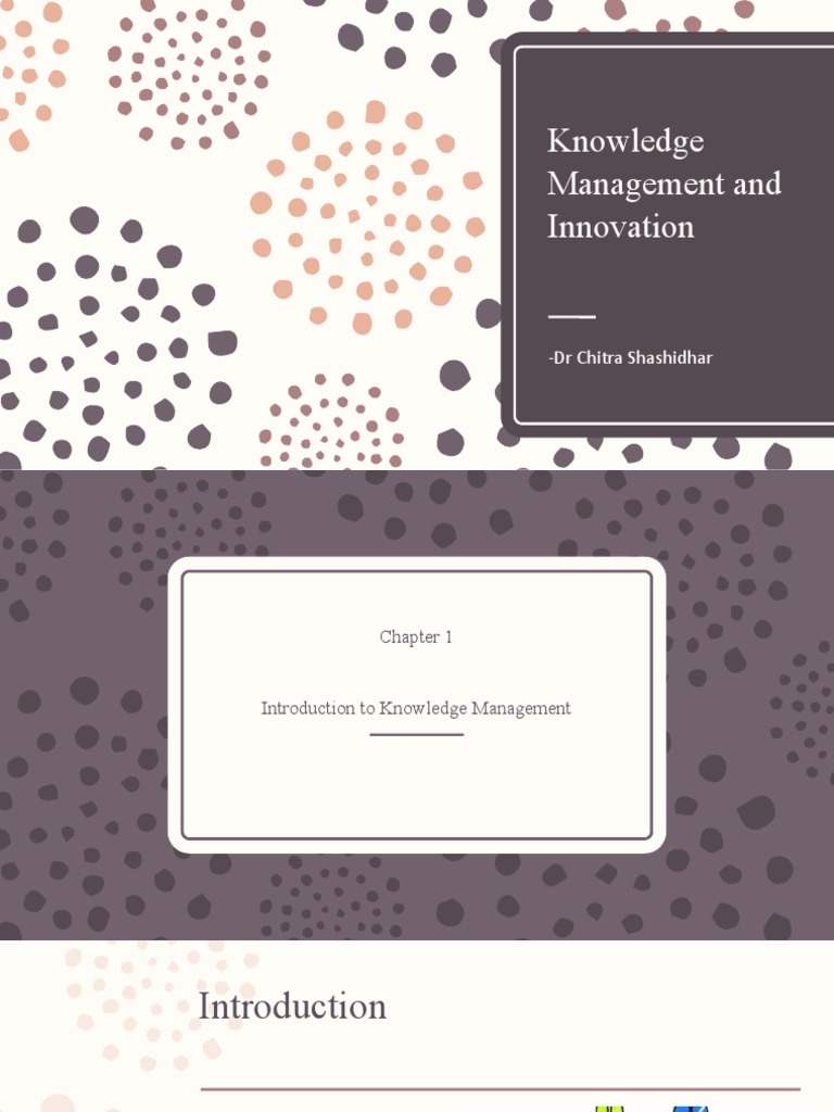 Knowledge Management and Innovation Overview | PDF | Knowledge ...