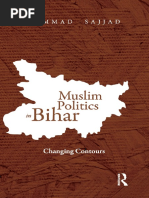 Muslim Politics in Bihar Changing Contours (Mohammad Sajjad)