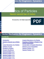 Kinetics of Particles Lecture Note (2nd Newton Law)