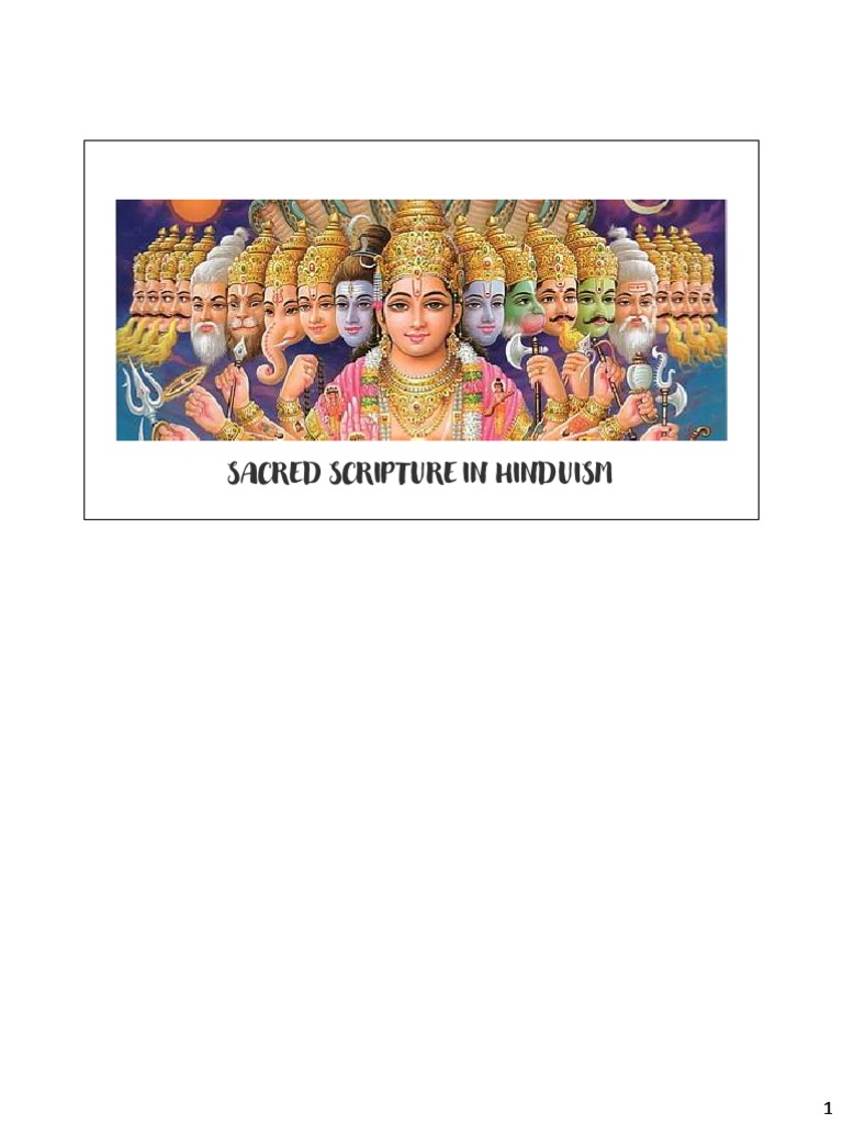 Hinduism Download Free Pdf Vedas Deities