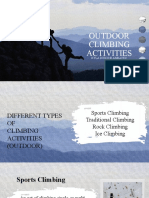 3.1 Outdoor Climbing Activities Ambayec
