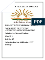 Biology-Investigatory Project