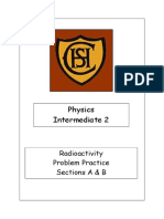 Radioactivity Past Papers