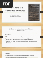 RWS Lesson1 Connected Discourse 1