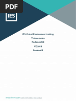 RadianceIES VE 2019 Session B Training Notes Rev1