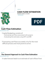 Cash Flow Estimation Mba