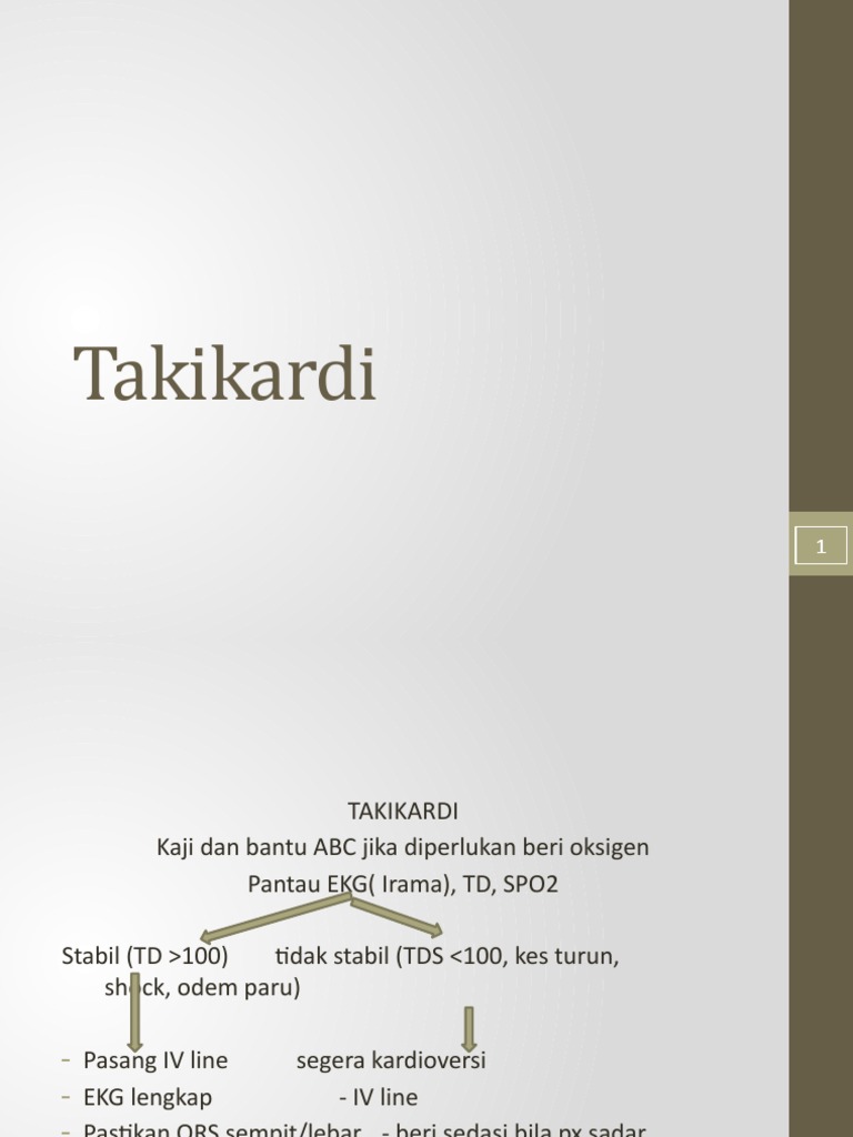Takikardi | PDF