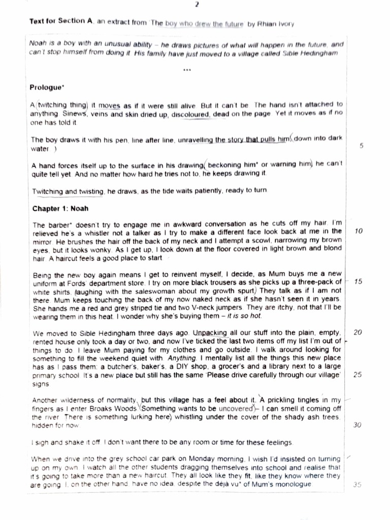 2020 english lower secondary paper 2 insert pdf