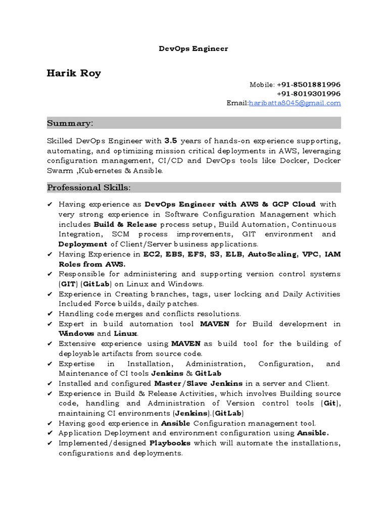 DevOps Engineer for SISTIC Project | PDF | Cloud Computing | Amazon Web ...