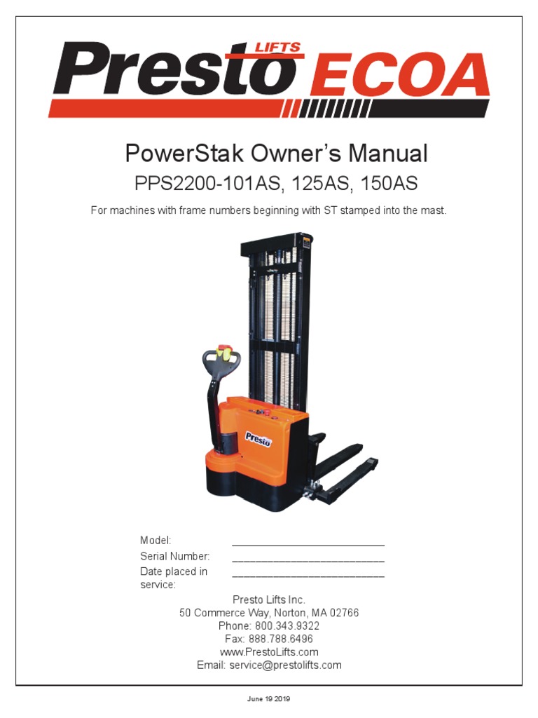 PowerStak PPS2200-125AS Manual | PDF | Battery Charger | Safety