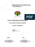 Vocational Training Report 2