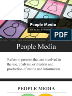 People Media Types and Roles