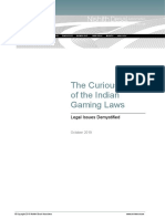 The Curious Case of The Indian Gaming Laws