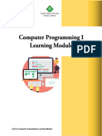 DCIT22-Computer Programming 1 - Learning Module 2