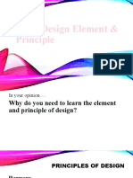 Basic Design Element & Principle