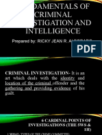 Fundamentals of Criminal Investigation