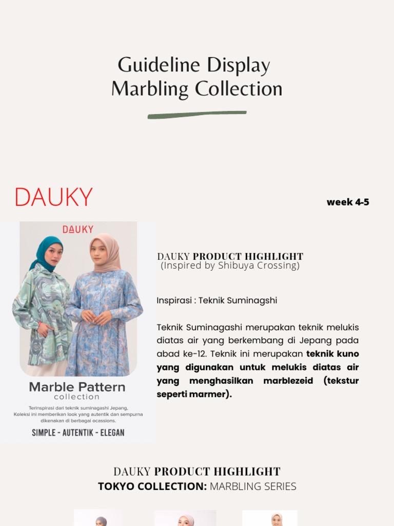 Suminagashi-Inspired Display Guidelines | PDF