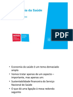 Economia Da Saúde. Pedro Pita Barros