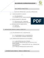 TEMA 1 - El Aprendizaje Modelos y Teorías Psicológicas