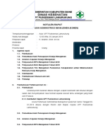 Format NOTULEN PERTEMUAN ADMEN JANUARI 2019